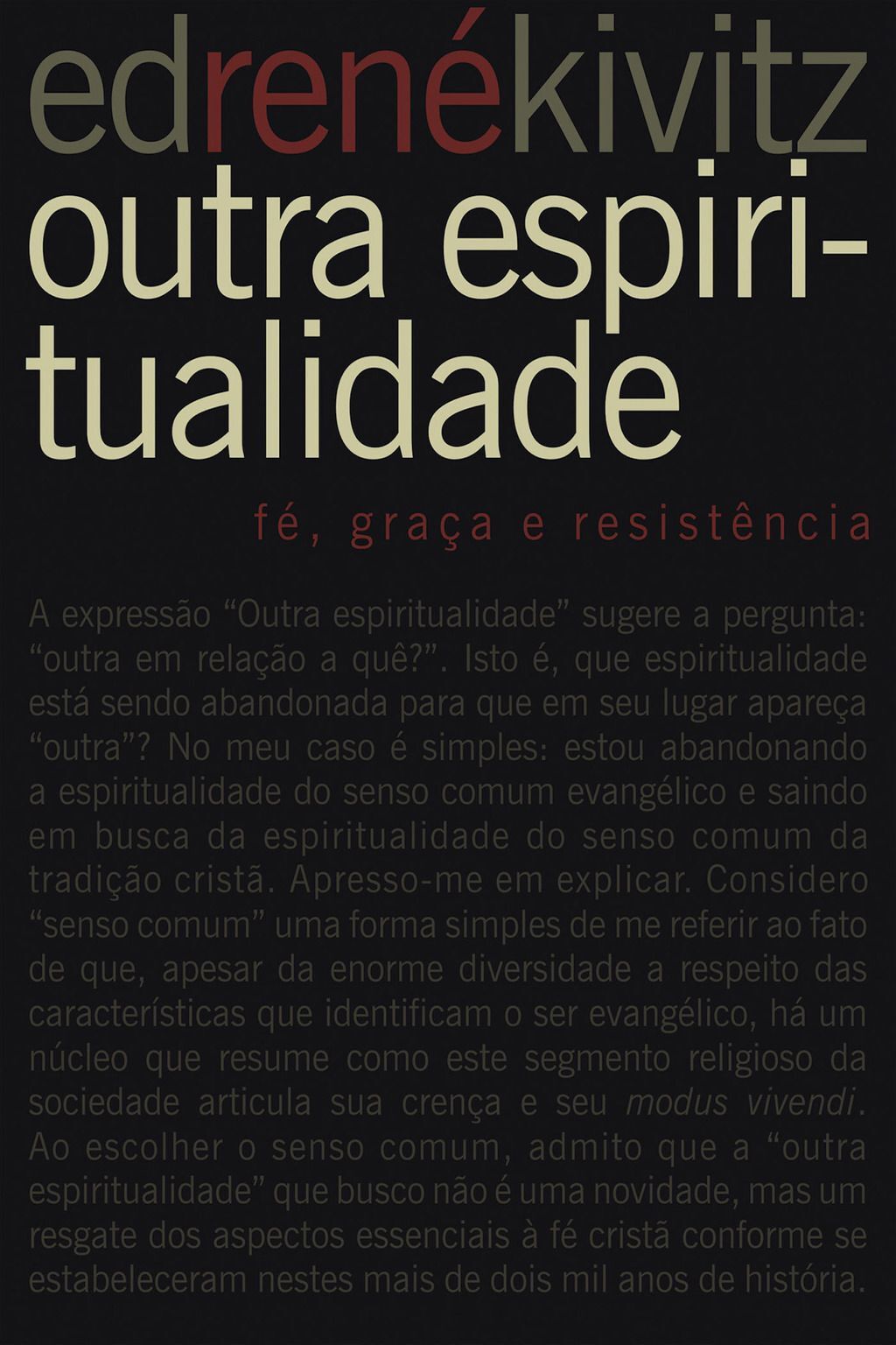 Outra espiritualidade