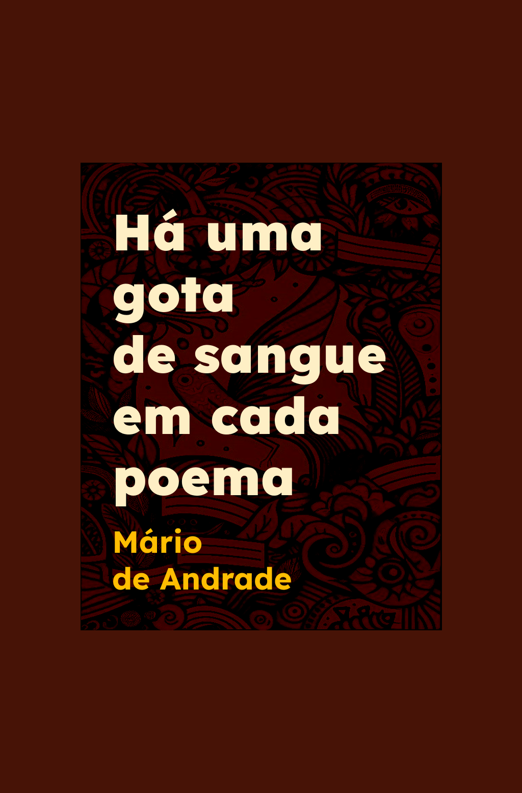 Há uma gota de sangue em cada poema