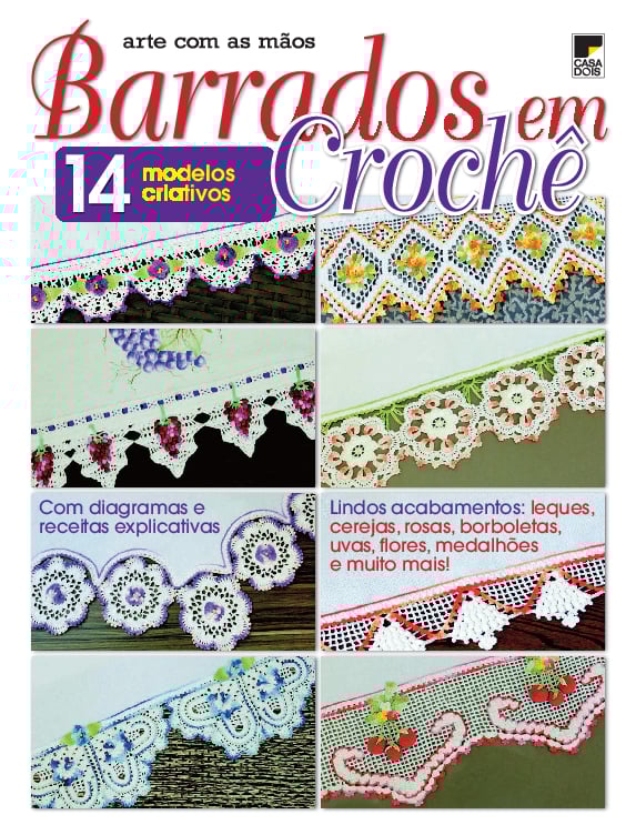 Barrados em Crochê - Arte com as Mãos