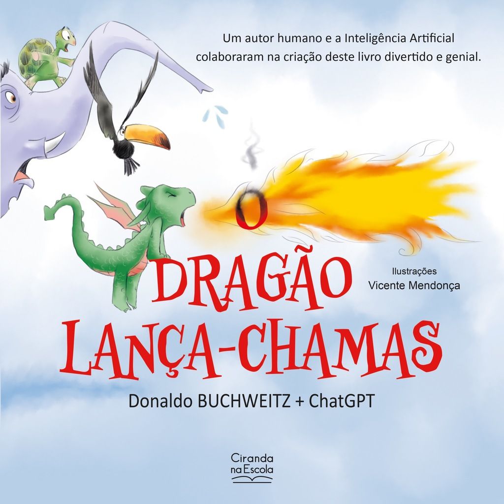 O dragão lança-chamas