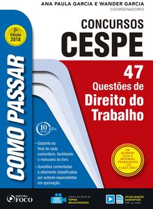 Como passar em concursos CESPE: direito do trabalho