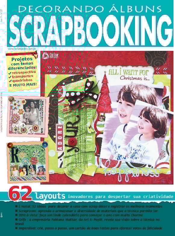 Decorando Álbuns Scrapbooking