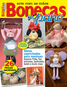 Bonecas de Pano - Arte com as Mãos