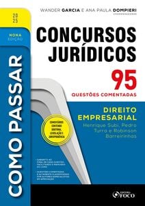 Como Passar em Concursos Jurídicos - 9ª Ed - 2025