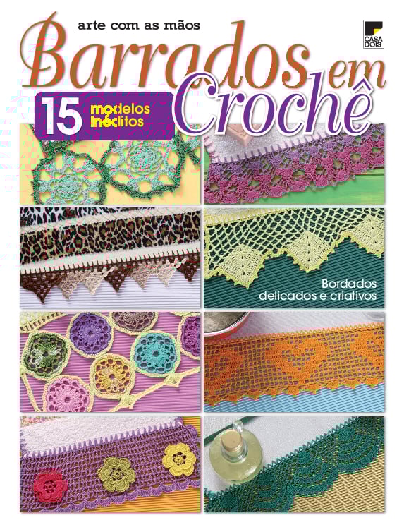 Barrados em Crochê - Arte com as Mãos
