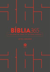 Bíblia 365 NVT - Capa Cinza