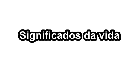 Logo Significados da Vida
