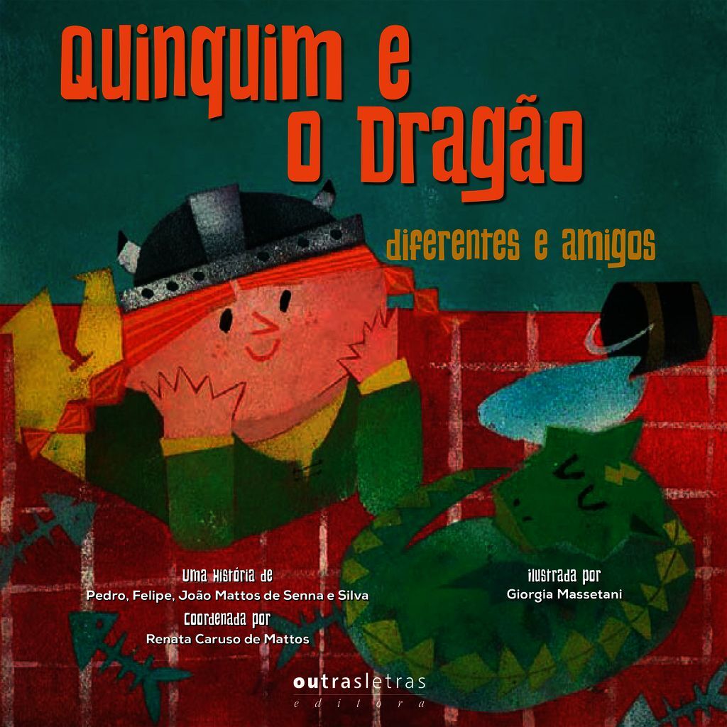 Quinquim E O Dragão:  Diferentes E Amigos