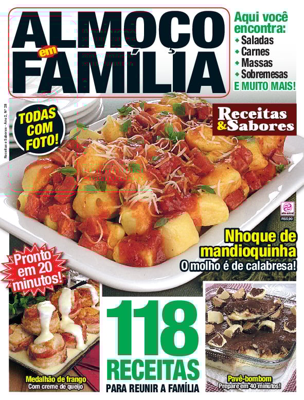 Receitas e Sabores