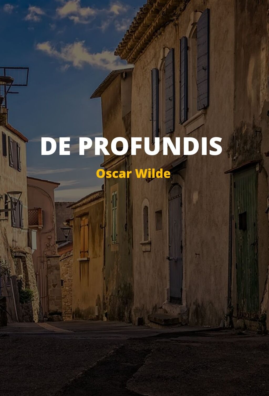 De Profundis