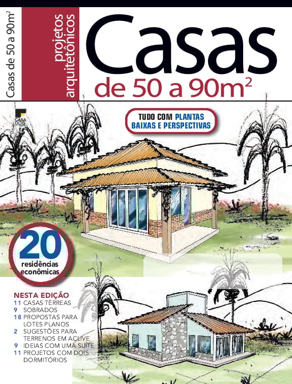 Casas de 50 a 90m²