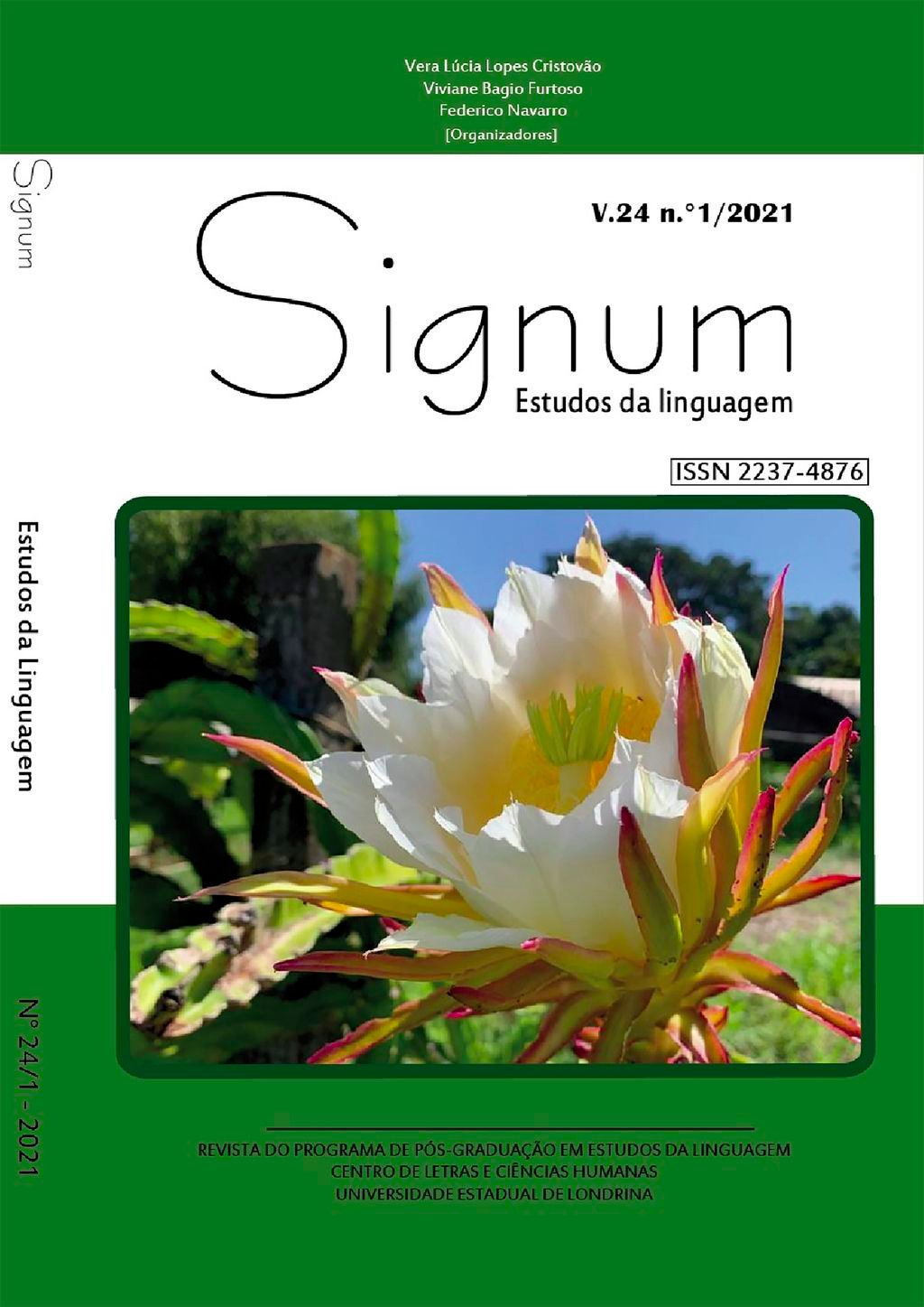 Signum v.24 i.1/april 2021 (Versão Inglês)