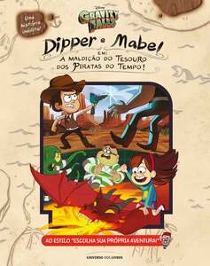 Dipper e Mabel em "A maldição do tesouro dos piratas do tempo!"