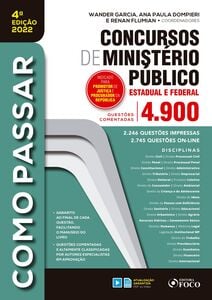 Concursos de ministério público estadual e federal