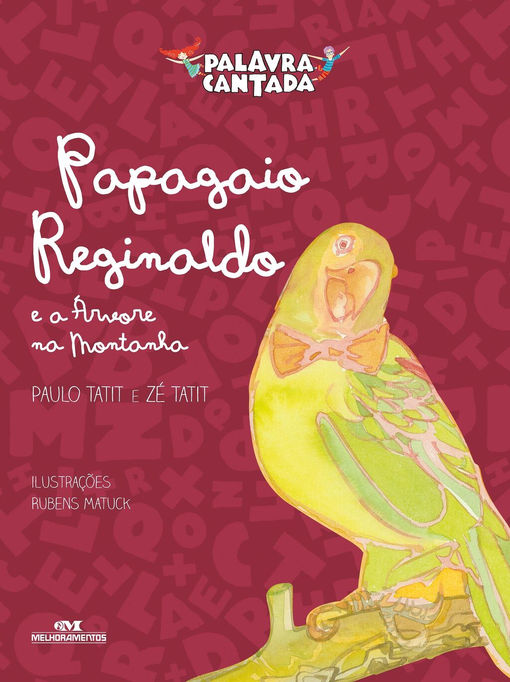 Papagaio Reginaldo e a árvore na montanha