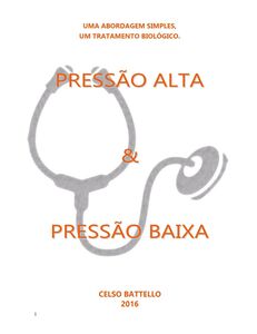 Pressão Alta X Pressão Baixa
