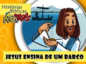 Jesus Ensina De Um Barco