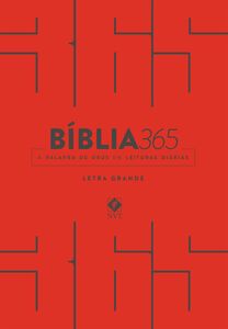 Bíblia 365 NVT - Capa Vermelha