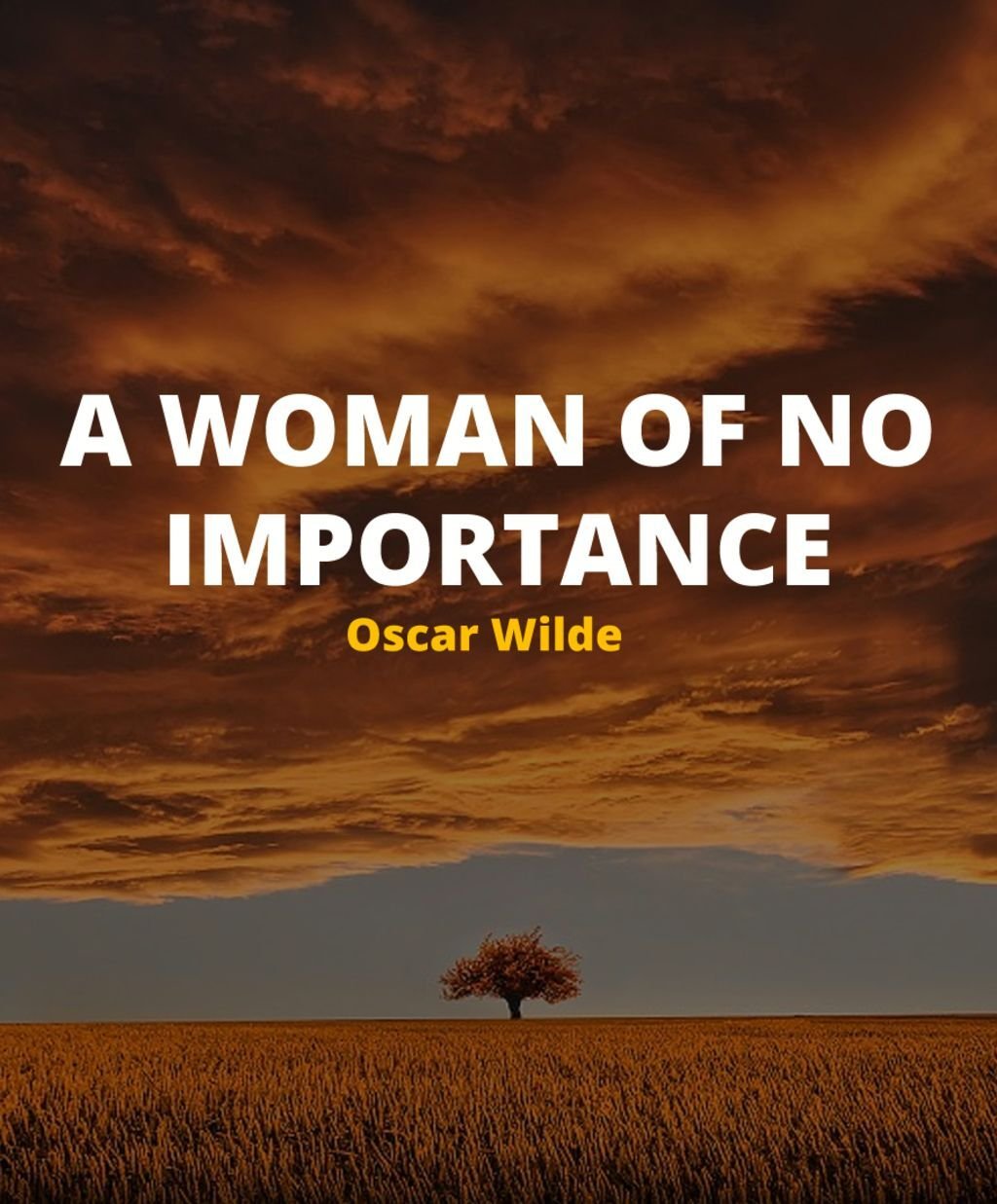 A Woman of No Importance