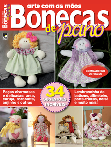 Bonecas de Pano - Arte com as Mãos