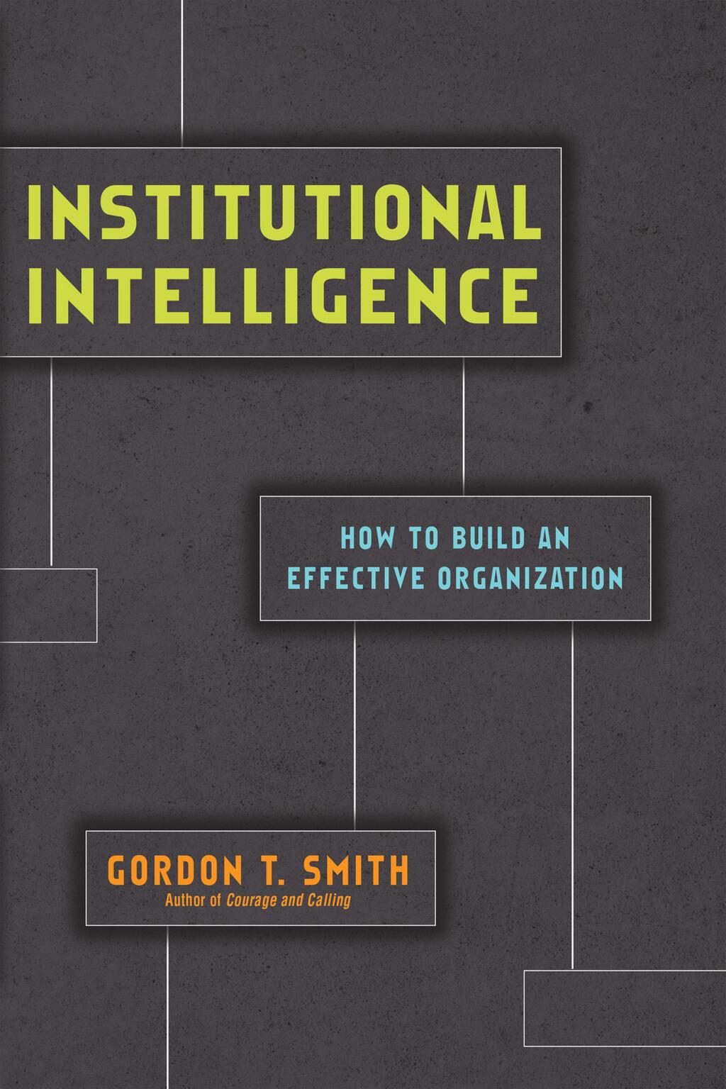 Institutional Intelligence