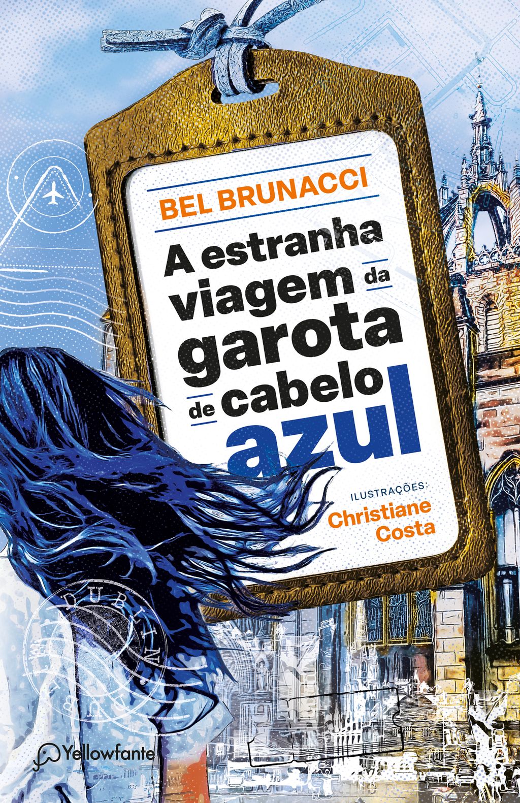 A estranha viagem da garota de cabelo azul